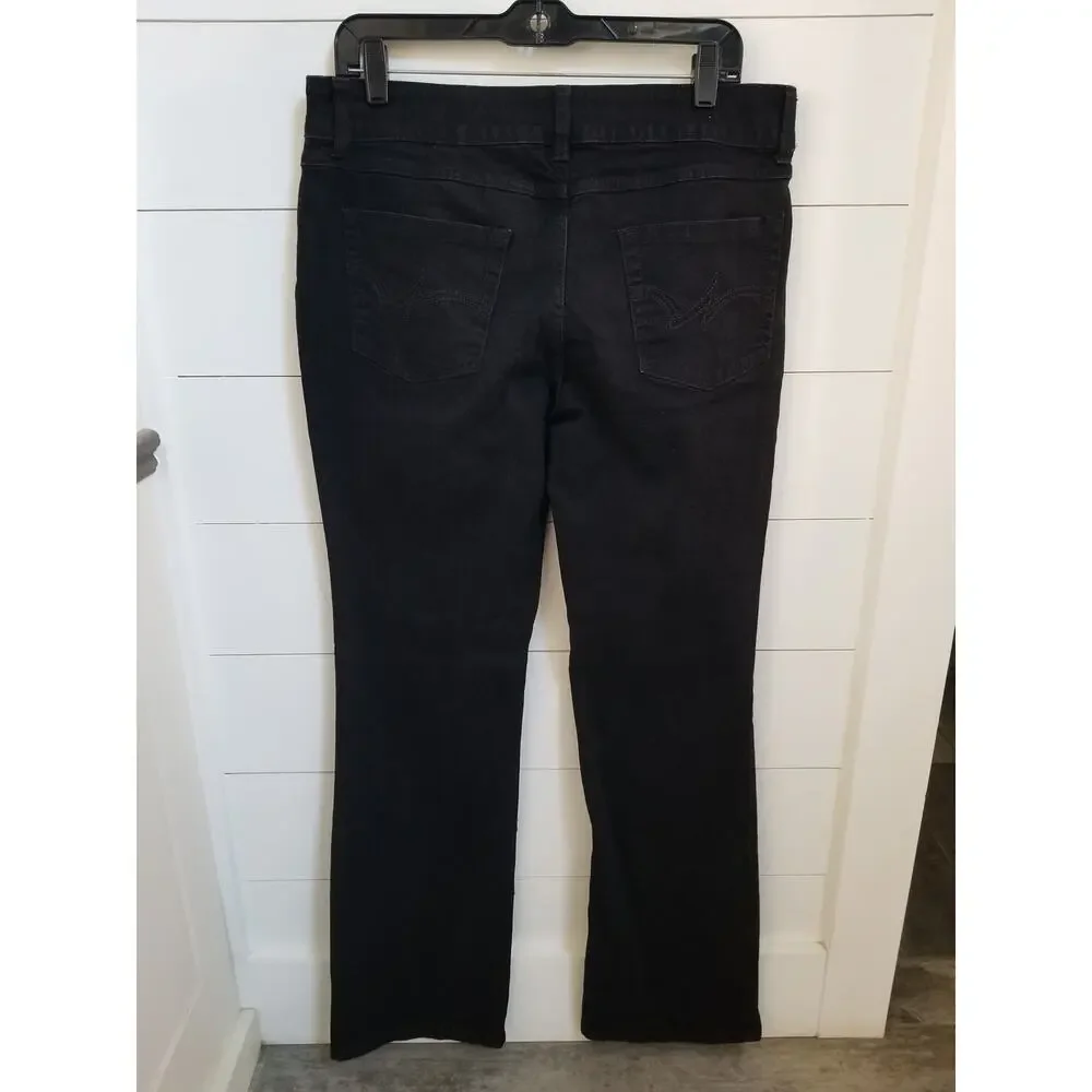 Wrangler Bootcut Black Jeans Women's Juniors (13x34) 09MWZBK